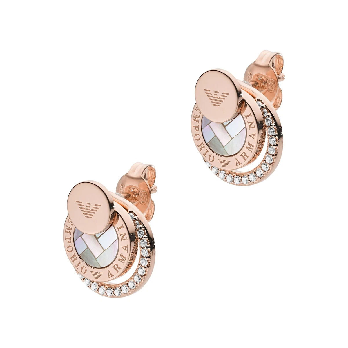 Orecchini Donna EMPORIO ARMANI EG3431221 Argento 925 Ros