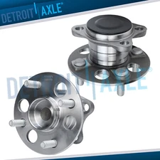Pair Rear Wheel Bearing and Hub Assembly for 2006 2007 2008 Toyota Yaris NON-ABS