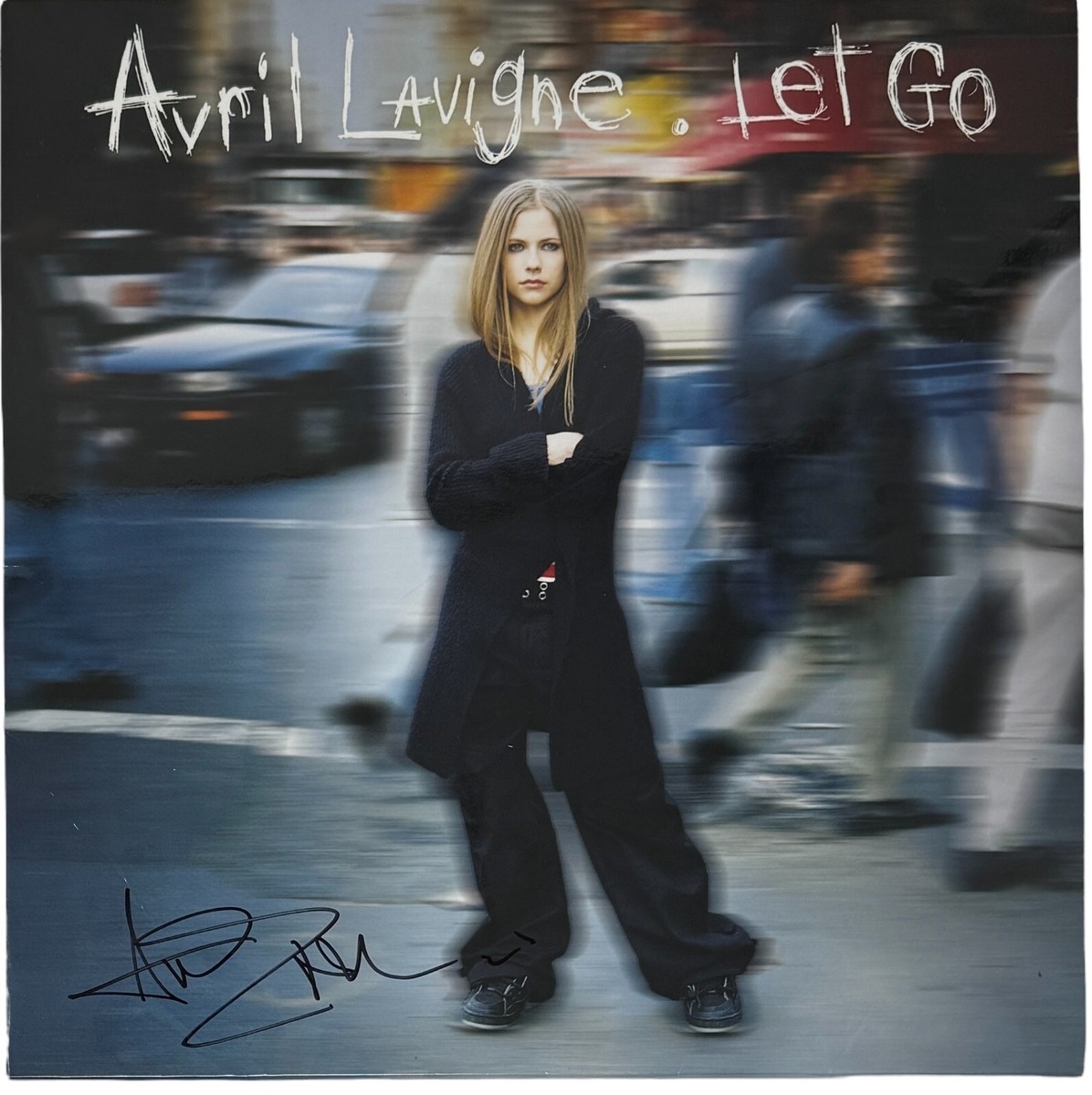 d*7様 【本人サイン入り】【未開封】Avril Lavigne Let Go Avril Lavigne Signed Autograph Let Go Vinyl Record Album LP