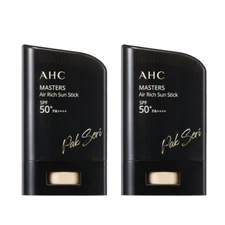 AHC Masters Air Rich Sun Stick Sunscreen SPF50+ PA++++ 22g x 2ea Duo Set