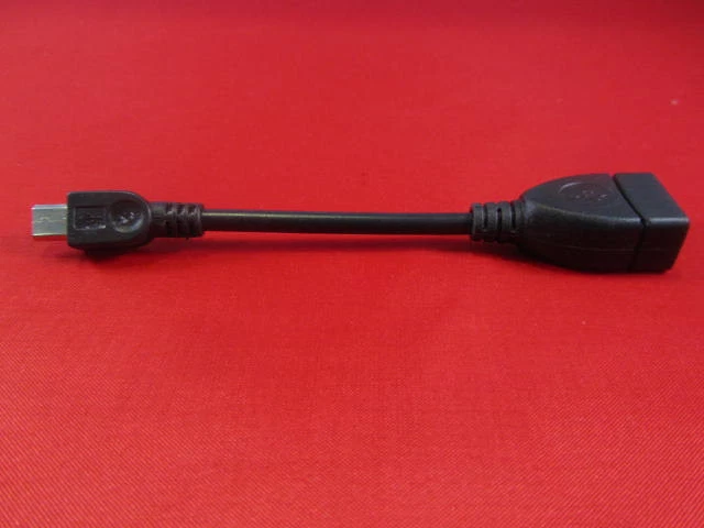 Micro 5 Pin Male USB to USB 2.0 Female USB OTG Host Extension Cable. - Image 4 of 4