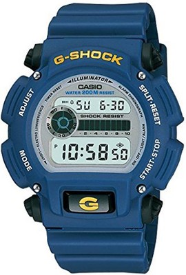 CASIO G-SHOCK DW-9052-2V Basic Digital Blau Herrenuhr 200M WR