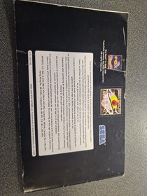 Die Hard Arcade Book Only Sega Saturn