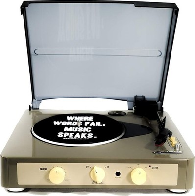 Audio & Hi-Fi - Gadhouse - Brad Mkii Record Player (Built-In Bluetooth 5.0 & Pit