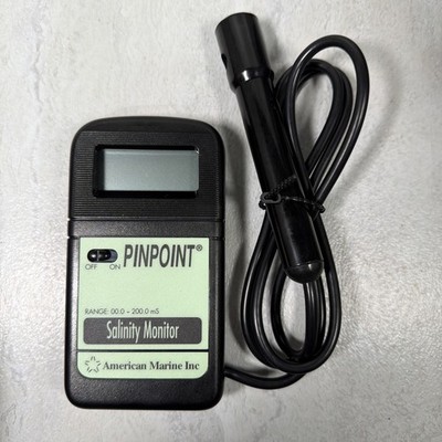 American Marine Pinpoint Salinity Monitor w/probe Lightly Used