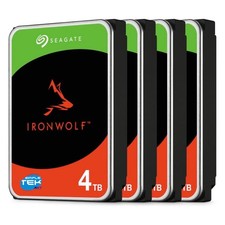 4X Seagate ST4000VN006 IronWolf 4TB Hard Disk HDD SATA 3.5" 5900RPM CMR RAID