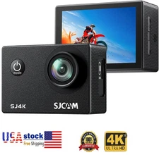 SJCAM SJ4K Action Camera: 4K Quality, 40MP Photos, Image Stabilization, WiFi