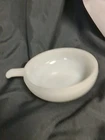 1 Vintage Glasbake  Milk Glass Chili Soup Bowl Handle