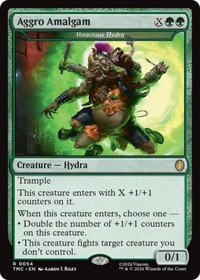 Aggro Amalgam - Voracious Hydra 54 TMC NM R