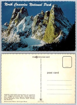 North Cascades National Park Liberty Bell Mountain Washington Postcard