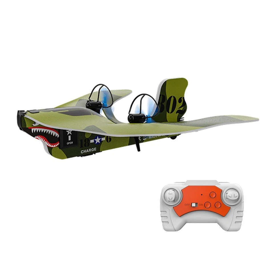 Mini avión de radiocontrol KF802 4 CANALES Delta Glider interior y exterior RTF para niño principiante Foto 3 de 4