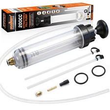 Horusdy 200cc Fluid Extractor Syringe Oil Pump 200ml With Hose