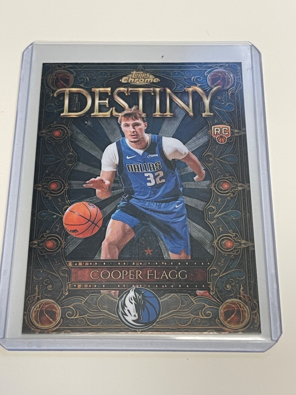 2025-26 Topps Chrome Cooper Flagg Destiny RC #D-1 Dallas Mavericks