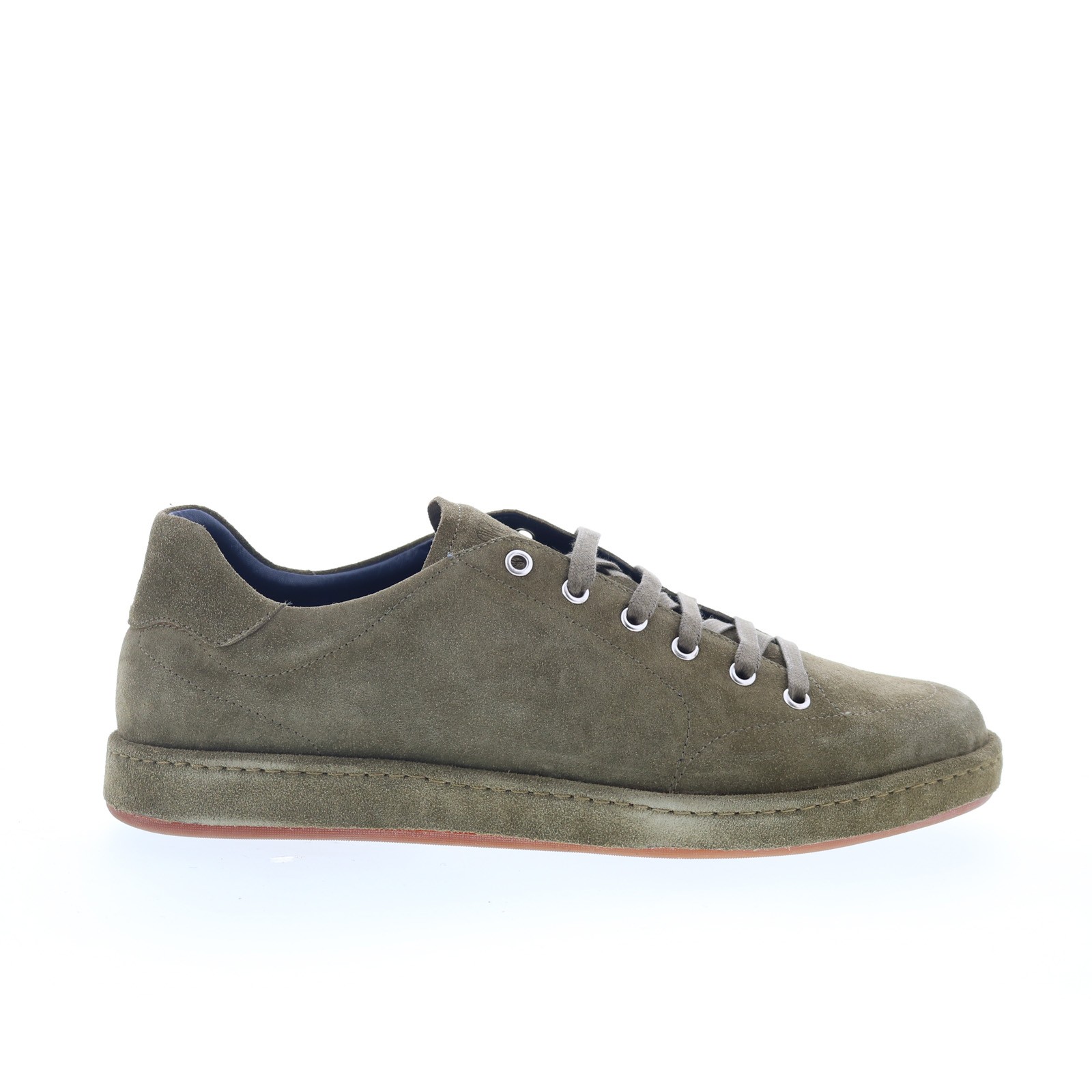 Di Bianco Asdi Mens Green Suede Lace Up Lifestyle Sneakers Shoes 9 83390₽
