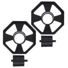 2 Set Tape Roll Holder Insert Dispenser Center Wheel Rotating Spindle Desk Core