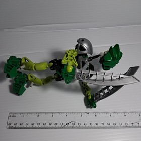 LEGO Bionicle Toa Nuva 8567: Lewa Nuva Green (complete) (No Canister, No Manual)