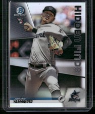 2020 Bowman #HF-JY Jordan Yamamoto Chrome Hidden Finds