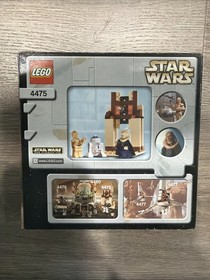 LEGO Star Wars Jabba's Message 4475 In 2003 New Retired C-3PO R2-D2 Mini figs
