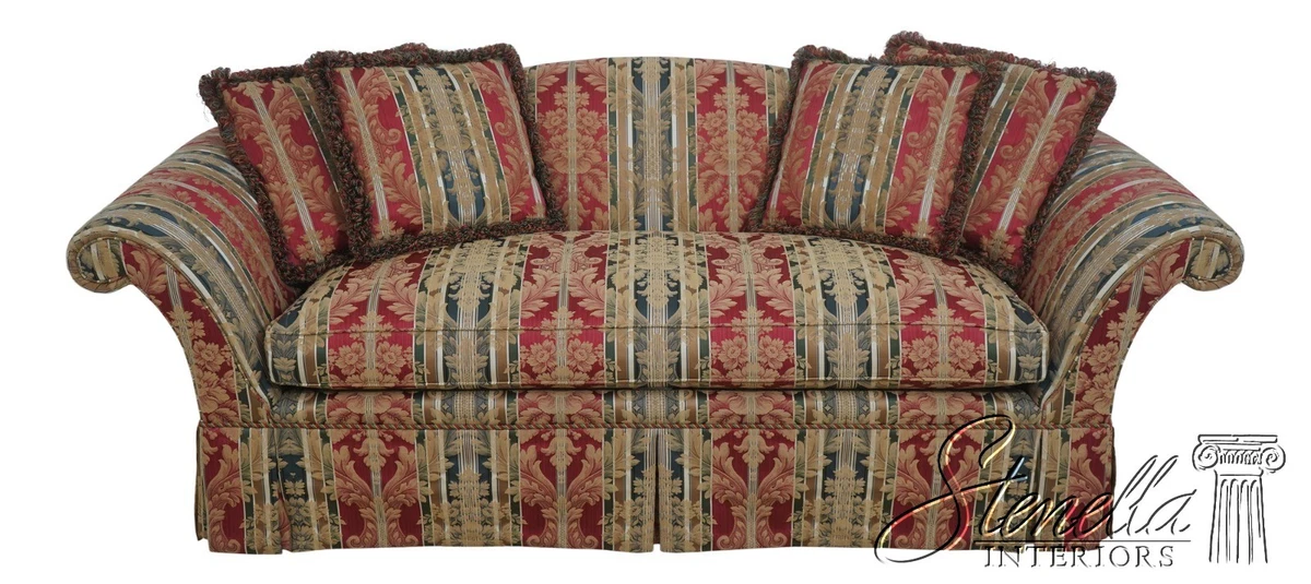 Fabric Post - 1950 Time Period Manufactured Antique Sofas