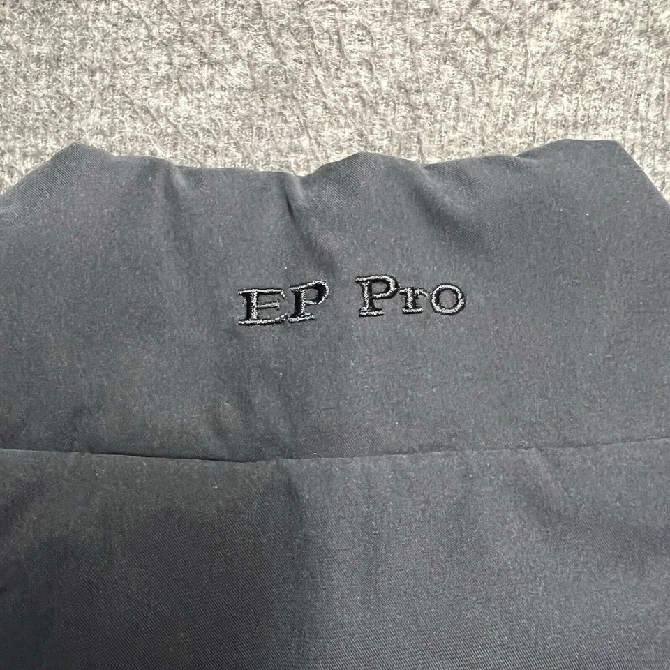 Chaleco de golf EP PRO para mujer talla XL negro acolchado sin mangas bolsillos con cremallera completa Foto 3 de 4