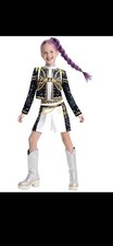 Size 4-5 K Pop Demon Hunters Rumi 3 Piece Cosplay Girls Costume Halloween