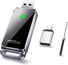 Wireless CarPlay Adapter Upgraded, Plug and Play, No Latency, Bluetooth  Wifi.