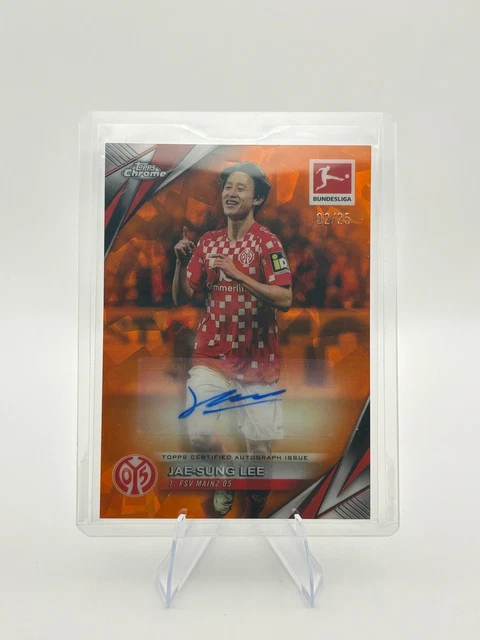 Topps Chrome Sapphire Bundesliga 2024/25 Jae-Sung Lee 02/25 Auto FSV Mainz 05