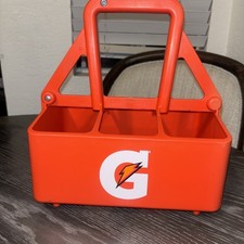 Gatorade 6 Pack 32oz Sport Water Squeeze Bottle Carrier Holder Case Caddy Only