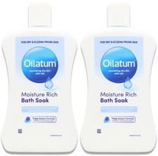 Oilatum Moisture Rich Bath Soak 300ml X 2