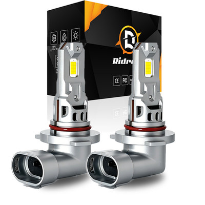 RIDROID 9005 HB3 LED Headlight Super Bright Bulbs Kit White 6500K High/Low Beam