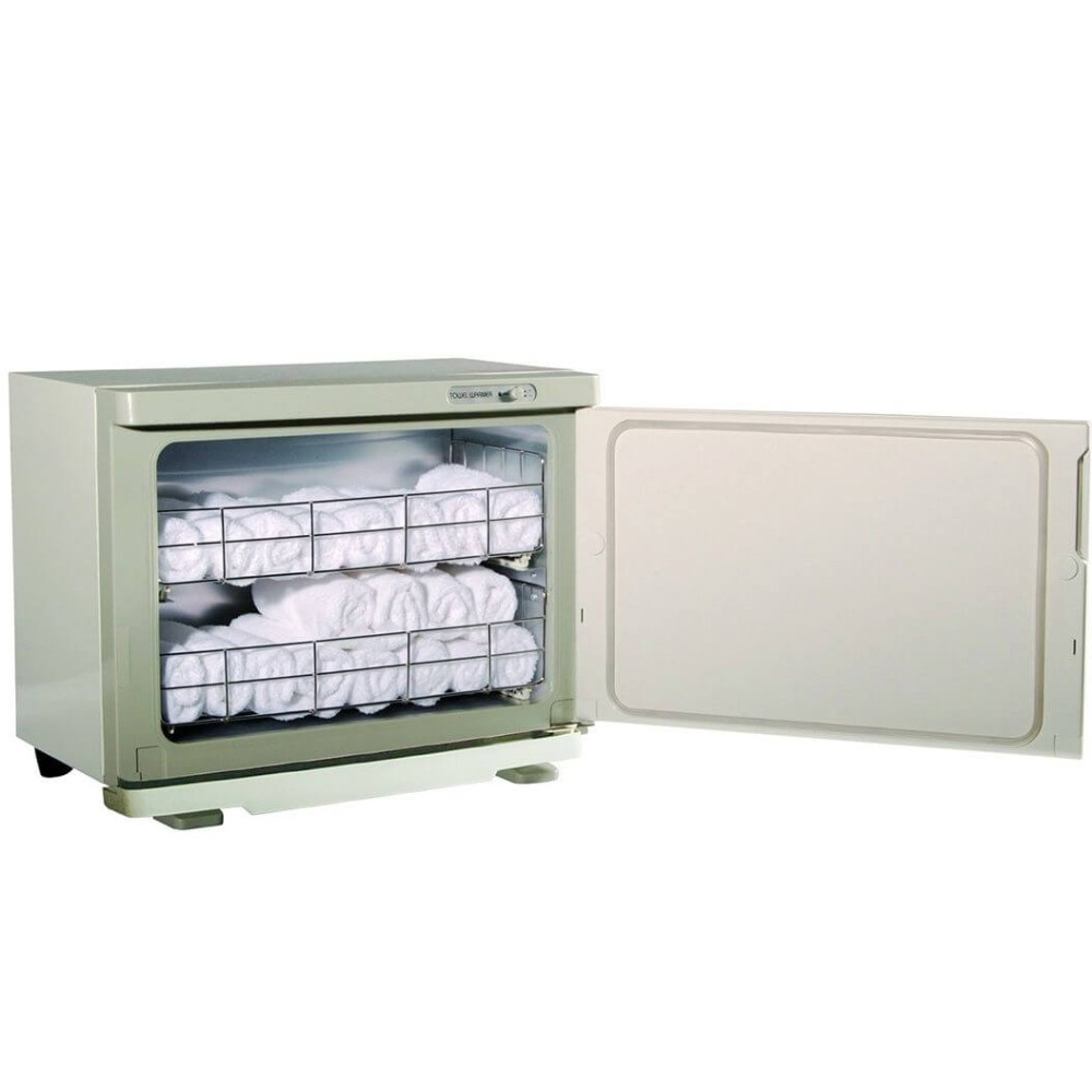 Chauffe serviettes Hotcabi 23L finition premium pour salon d'esthétique