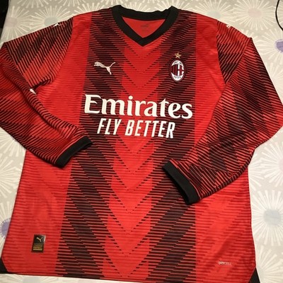AC MILAN Trikot, Gr. L, Saison 23/24, Emirates Fly better