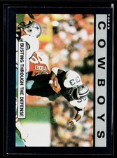 1985 Topps #37 Cowboys Team Leaders (Busting Through the Defense)