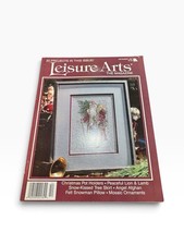 LEISURE ARTS The Magazine December 1997 Olde World Santa Christmas Crafts