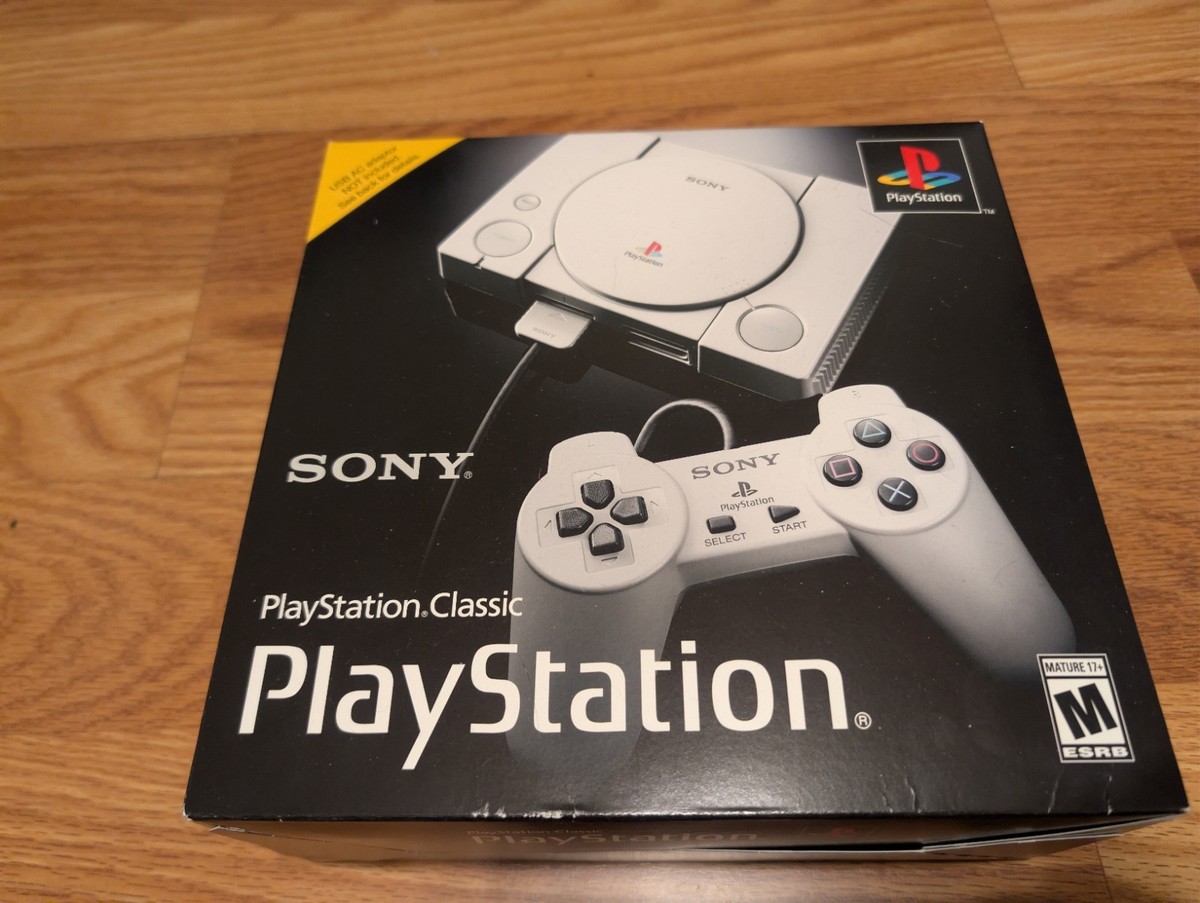 Sony PlayStation Classic Mini Console System Factory Sealed Brand