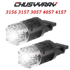 3157 3156 3057 4157 LED Reverse Brake Turn Signal Light Bulb 6000K White