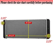 Radiator For 03-07 Kenworth T800 T300 Peterbilt 330 335 340 7.2L/8.3L/15.8L MT