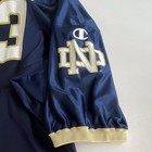 Champion Notre Dame Fighting Irish Football Jersey #3 Blue Gold White Size 48 — photo 5