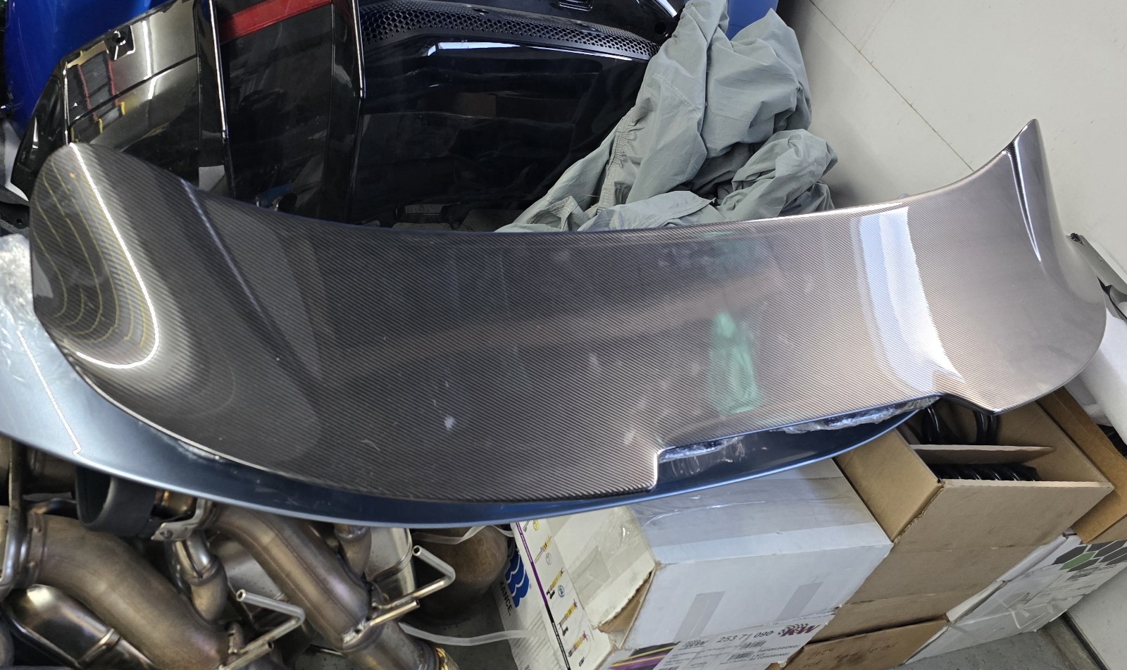 Mclaren 750s SPOILER WING Air Brake White