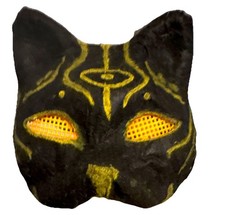 Cat Costume Face Mask Faux Fur Adjustable One...