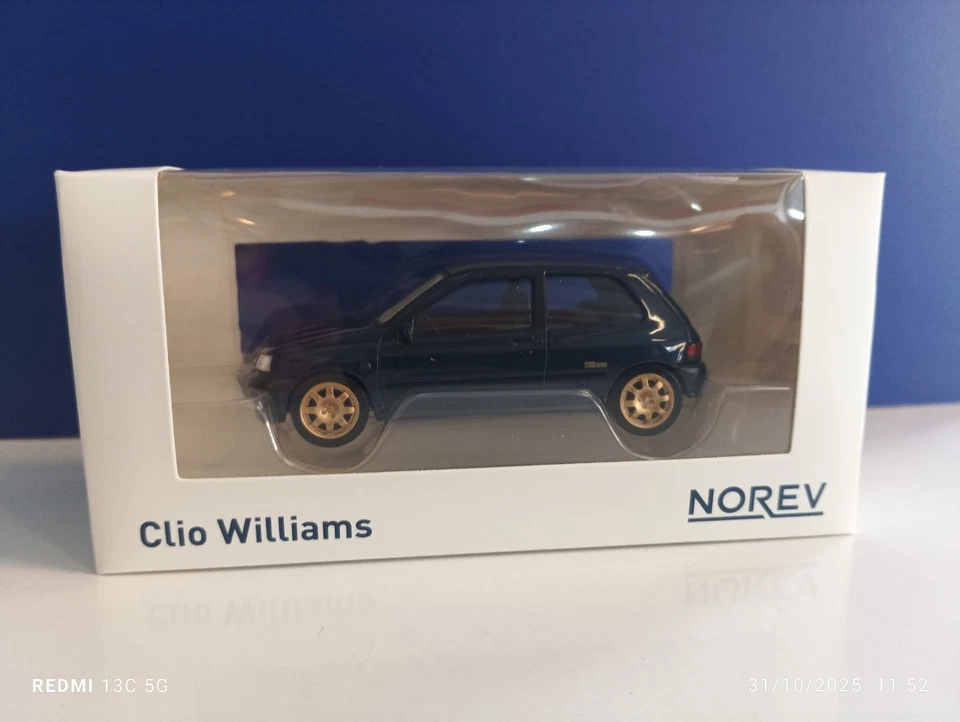 NV517522 Norev Renault Clio Williams 1993 1/43 - Immagine 2 di 2