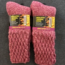 2 Pr. Thick Women’s Thermal Socks ONLY $9.95! (5-9 Shoe) NO MORE COLD FEET!