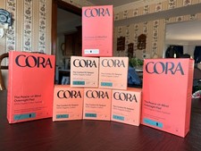 Cora feminine bundle, Pads and Tampons, 100 organic cotton, mix