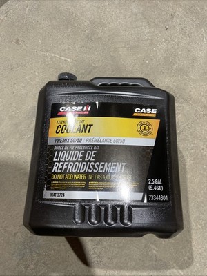 Case IH CNH ANTIFREEZE OAT PREMIX 2.5 GALLON 73344304 NEW