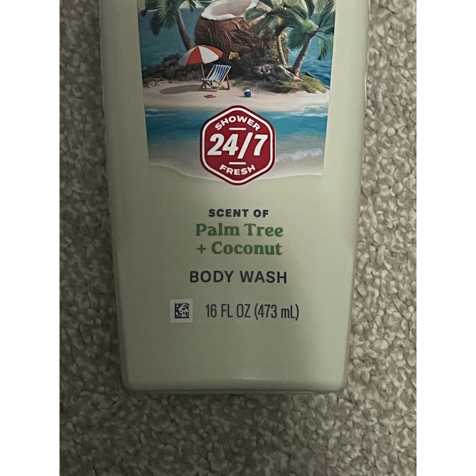 Jabón corporal Old Spice Fiji 16 fl oz aroma a coco palmera hombres limpieza refrescante Foto 3 de 4