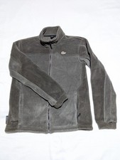 Lowe Alpine Jacket Mens Small S Grey Zip Through Fleece Polartec Outdoor