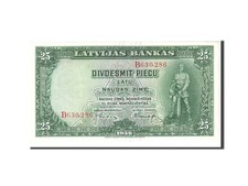 [#113844] Banknote, Latvia, 25 Latu, 1938, Undated, KM:21a, UNC