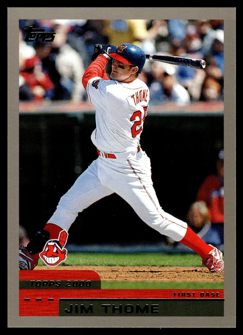 2000 Topps Jim Thome 360    Cleveland Indians
