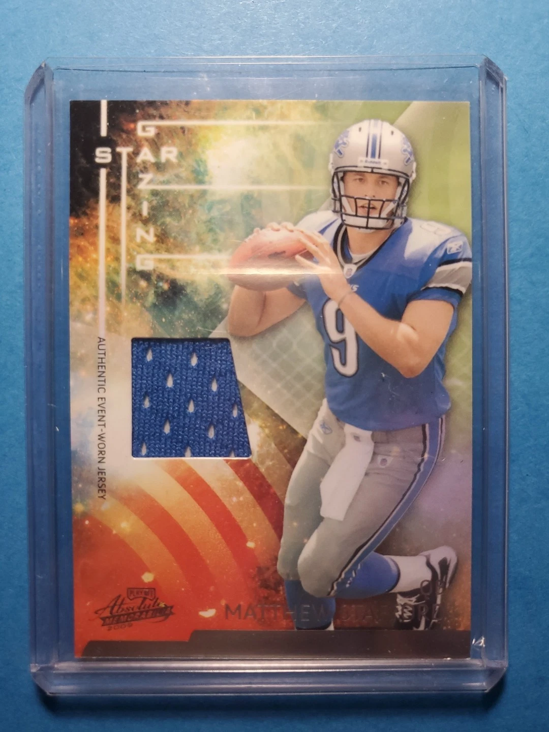Matthew Stafford Playoff Absolute Memorabilia Star Gazing #20 Base