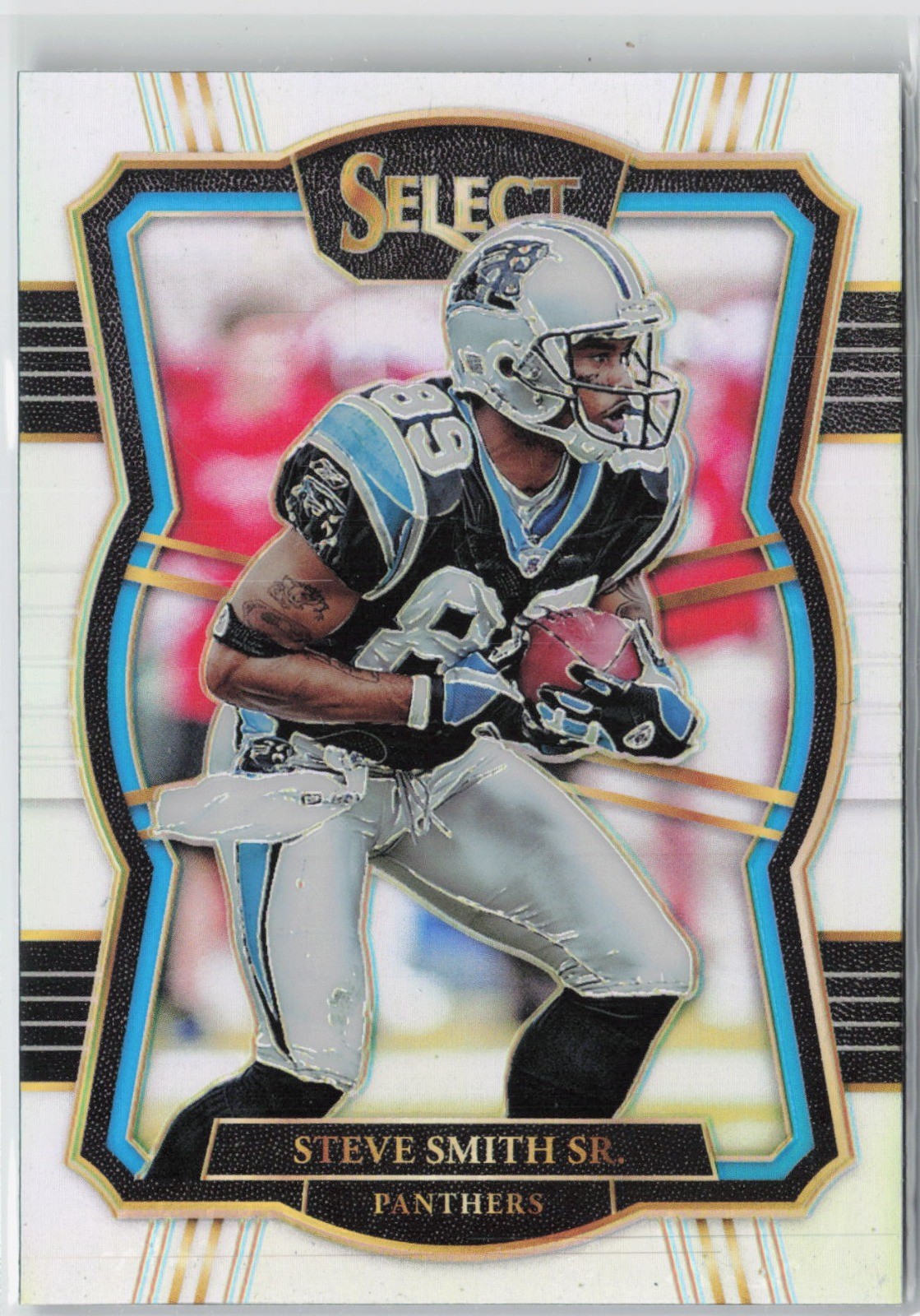 2017 Panini Select - Silver Prizm Steve Smith Sr. #178 Carolina Panthers
